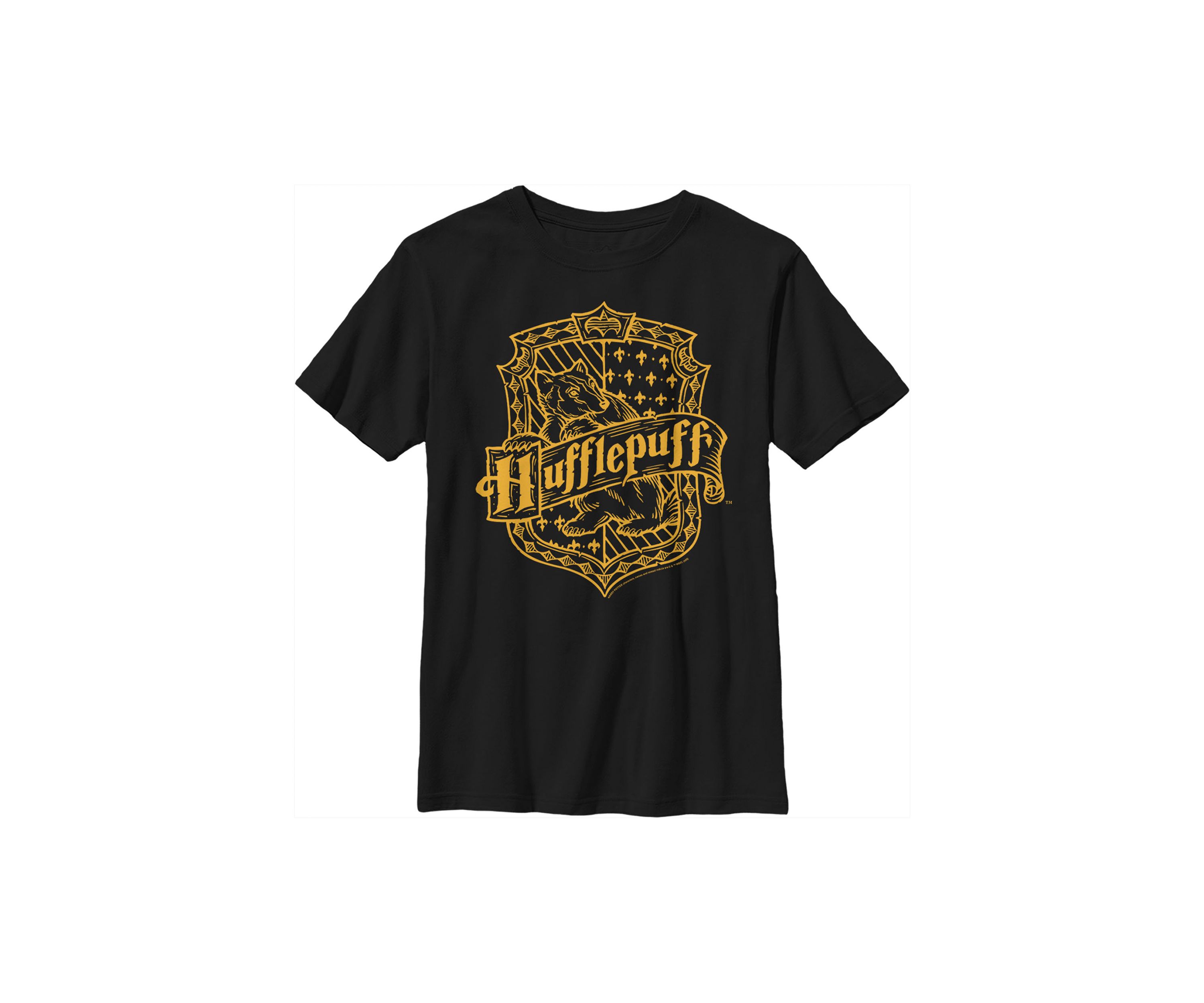 Boys 4-7  Hufflepuff Crest Graphic T-Shirt