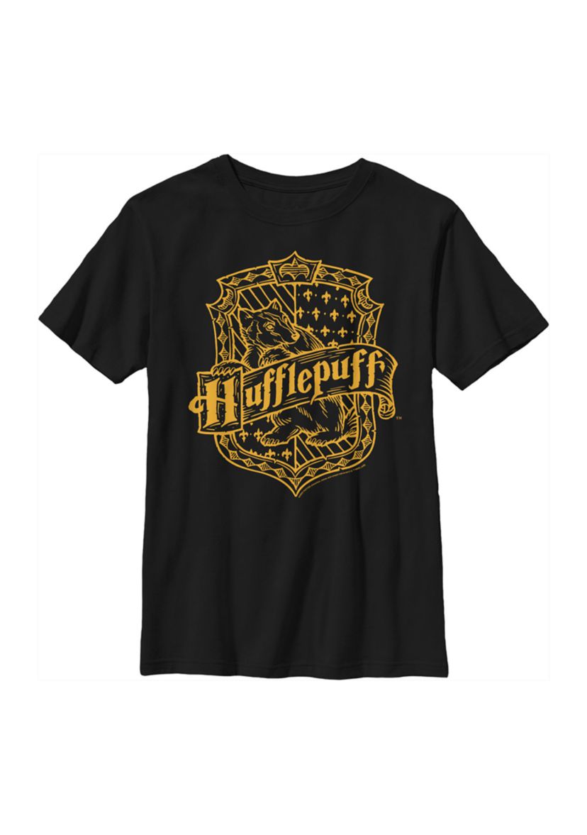 Boys 4-7  Hufflepuff Crest Graphic T-Shirt