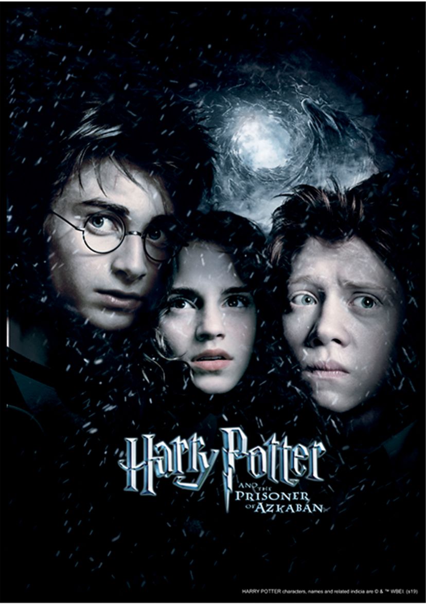 Boys 4-7  Azkaban All 3 Snow Poster Graphic T-Shirt