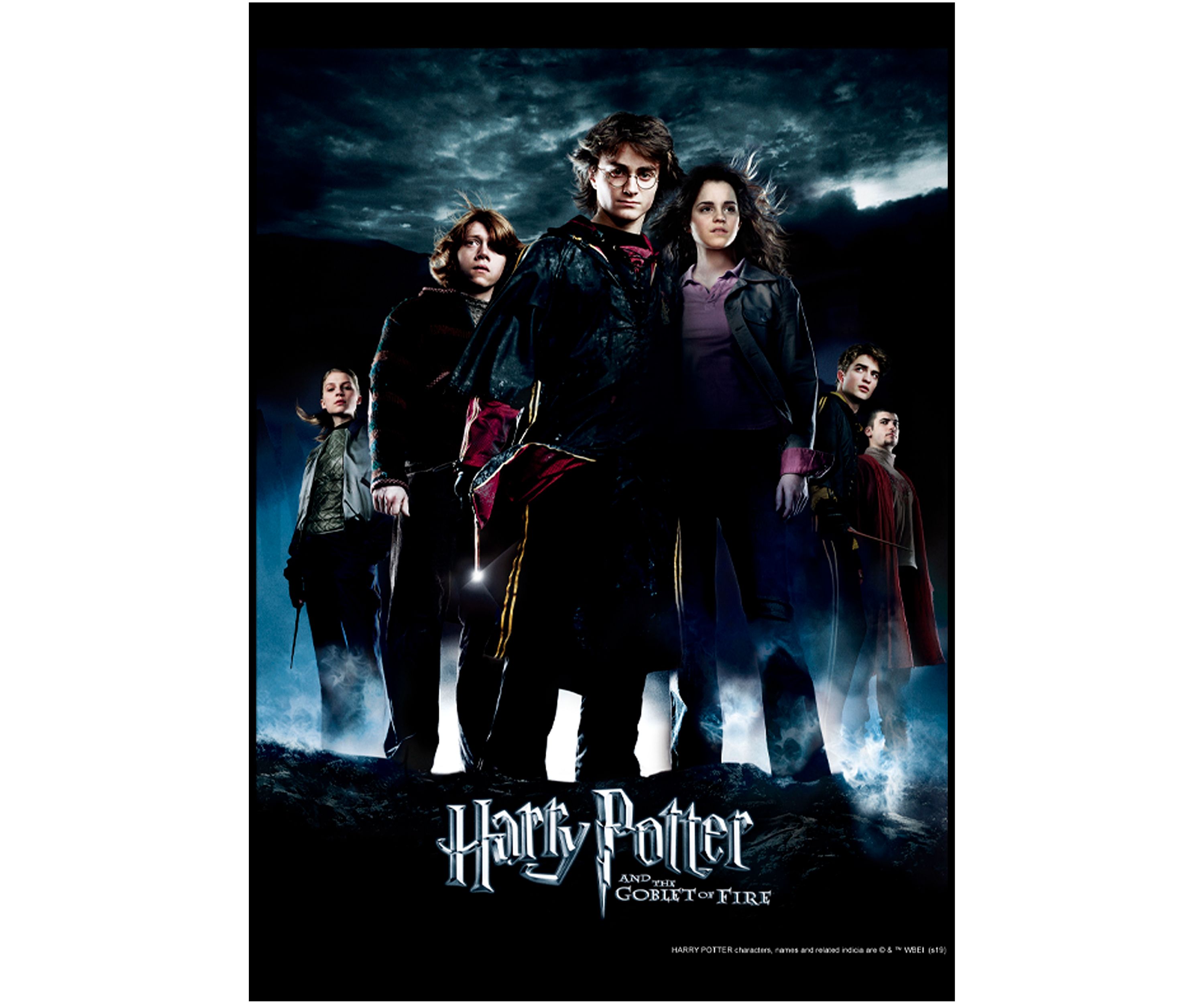 Boys 4-7  Potter Goblet Group Poster Graphic T-Shirt