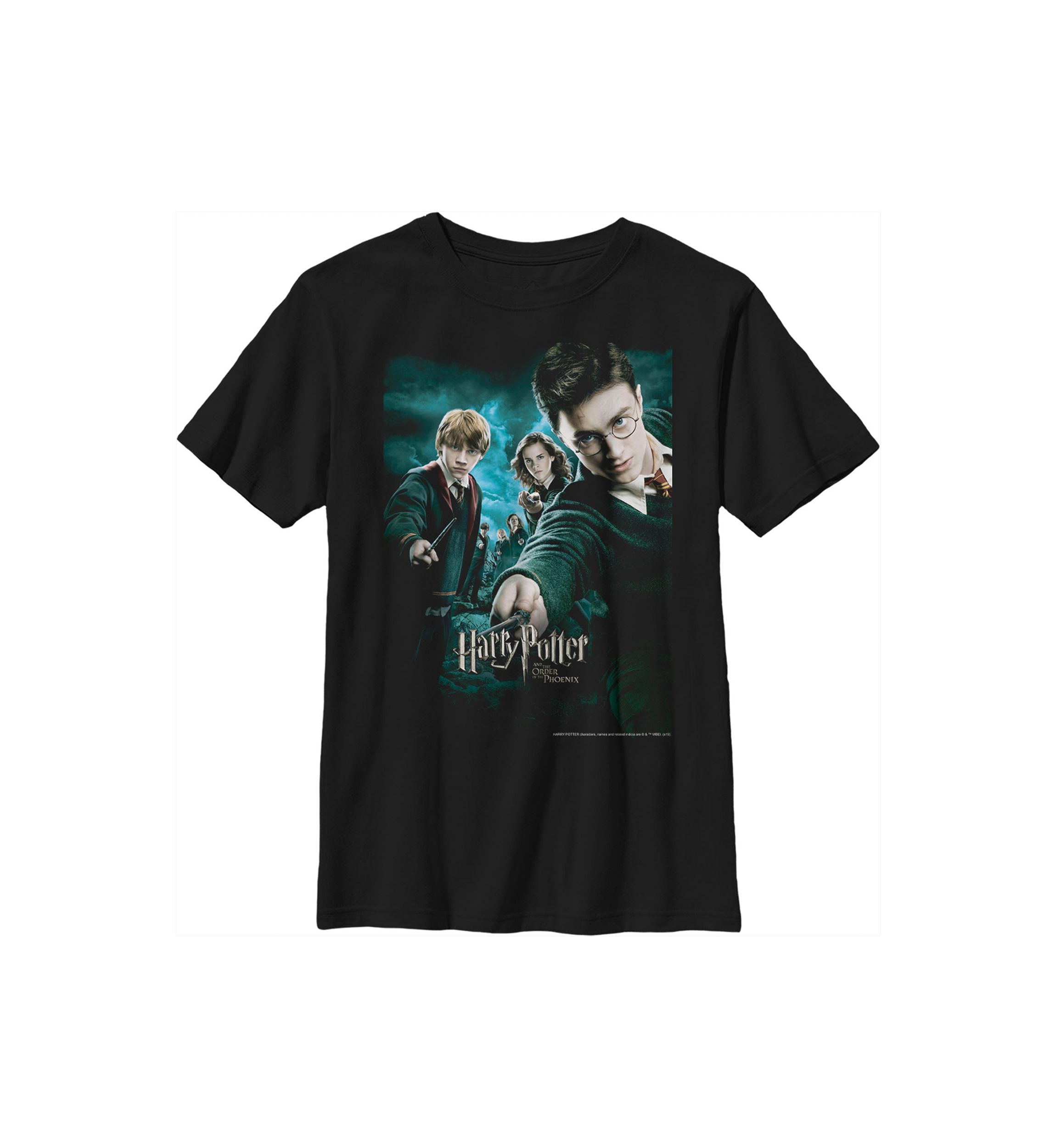 Boys 4-7  Wands Drawn Graphic T-Shirt