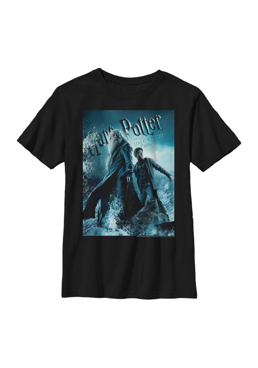 Boys 4-7  Harry & Dumbledore Poster Graphic T-Shirt