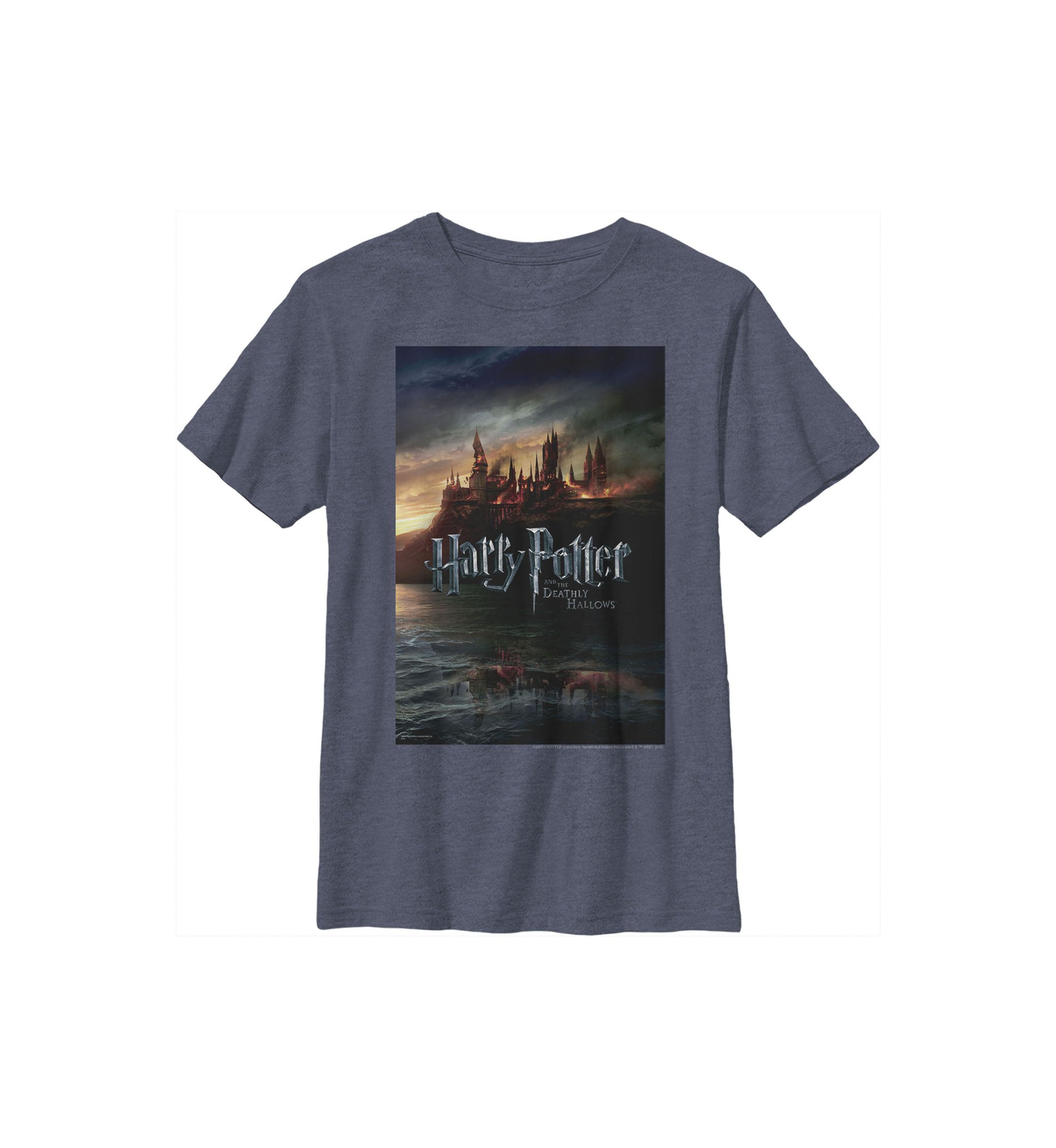 Boys 4-7  Deathly Hallows Poster Graphic T-Shirt