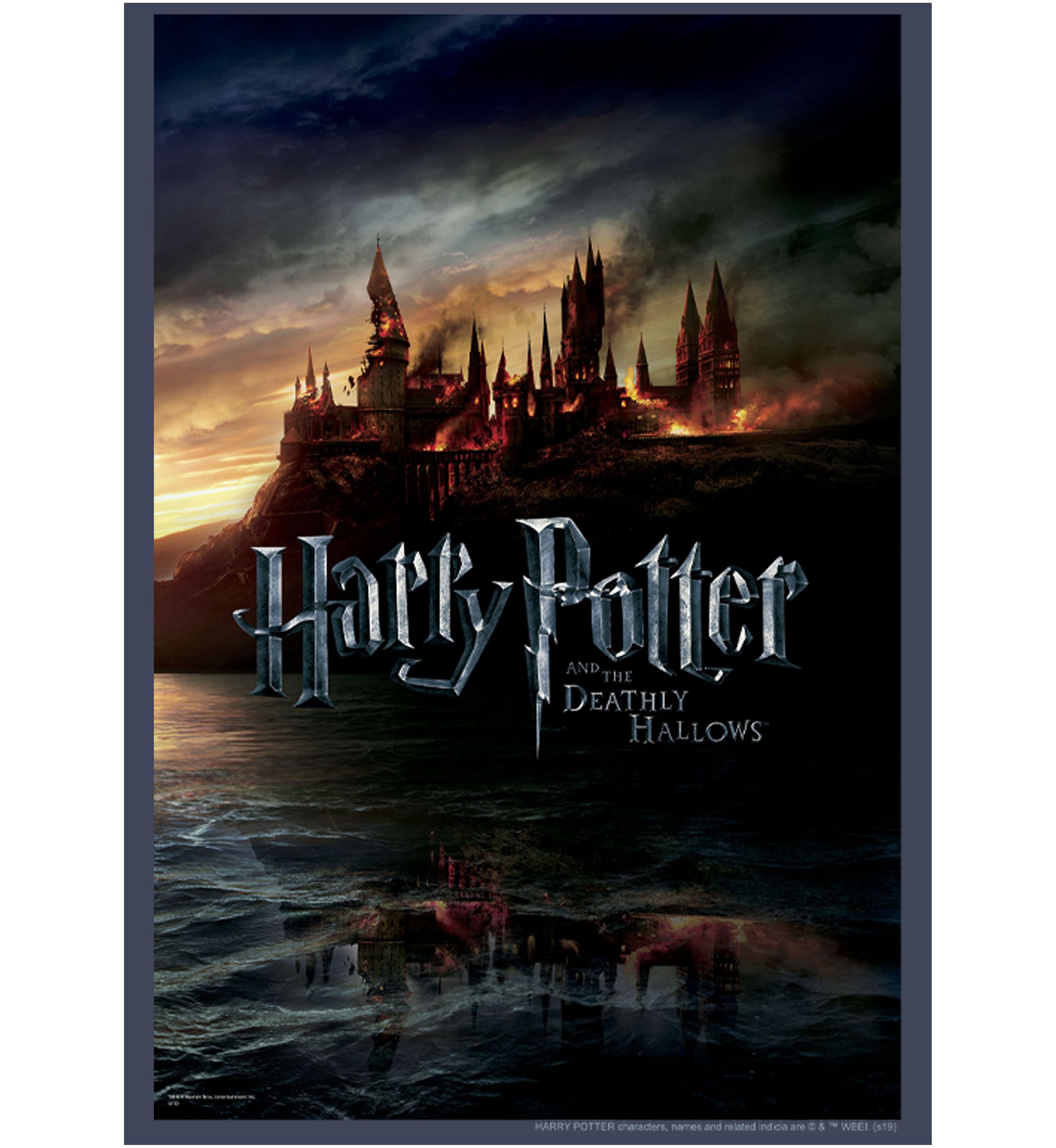 Boys 4-7  Deathly Hallows Poster Graphic T-Shirt