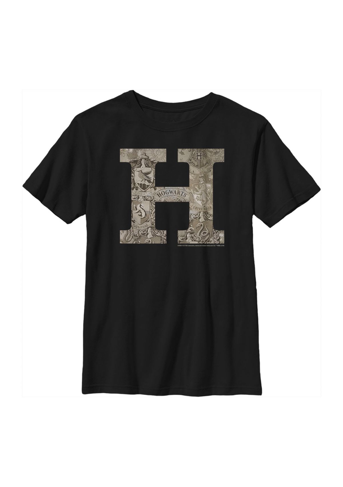 Boys 4-7  Vintage Hogwarts Graphic T-Shirt