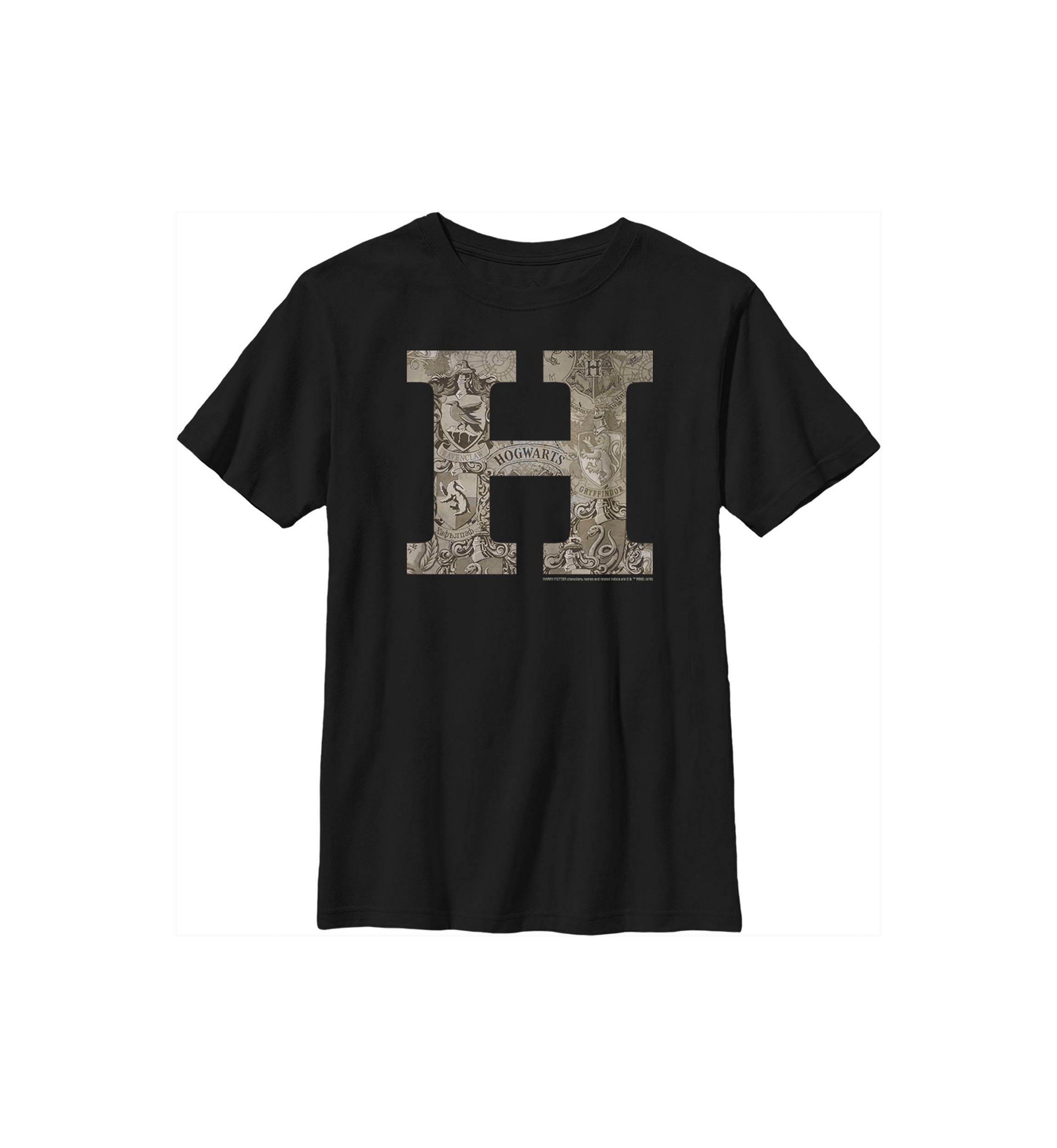 Boys 4-7  Vintage Hogwarts Graphic T-Shirt