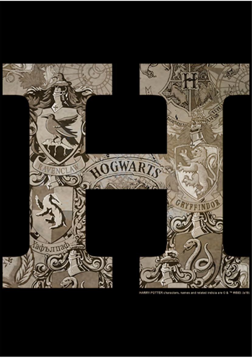 Boys 4-7  Vintage Hogwarts Graphic T-Shirt