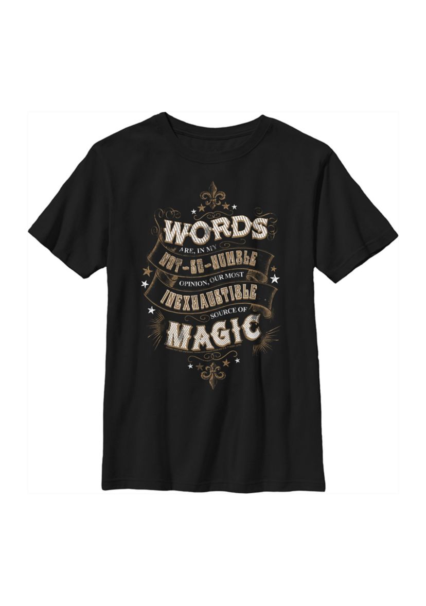 Boys 4-7  Humble Words Graphic T-Shirt