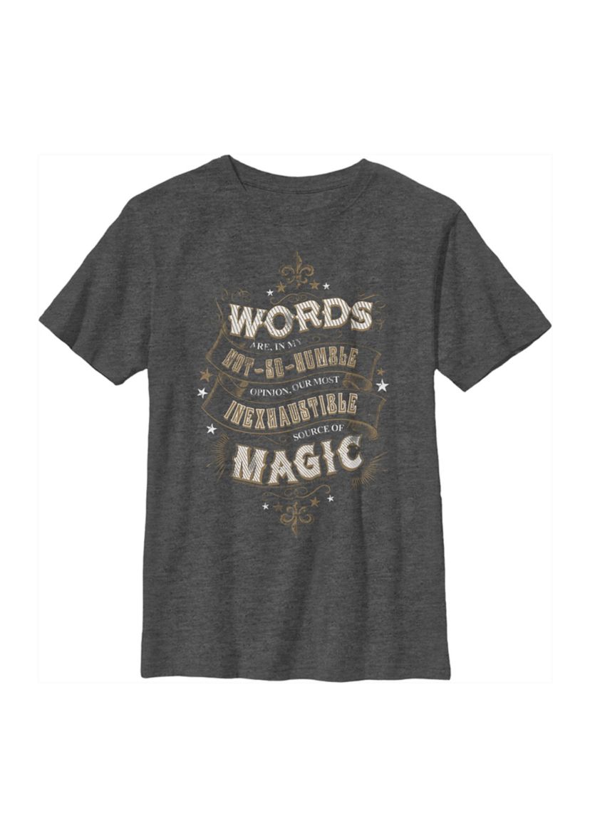 Boys 4-7  Humble Words Graphic T-Shirt