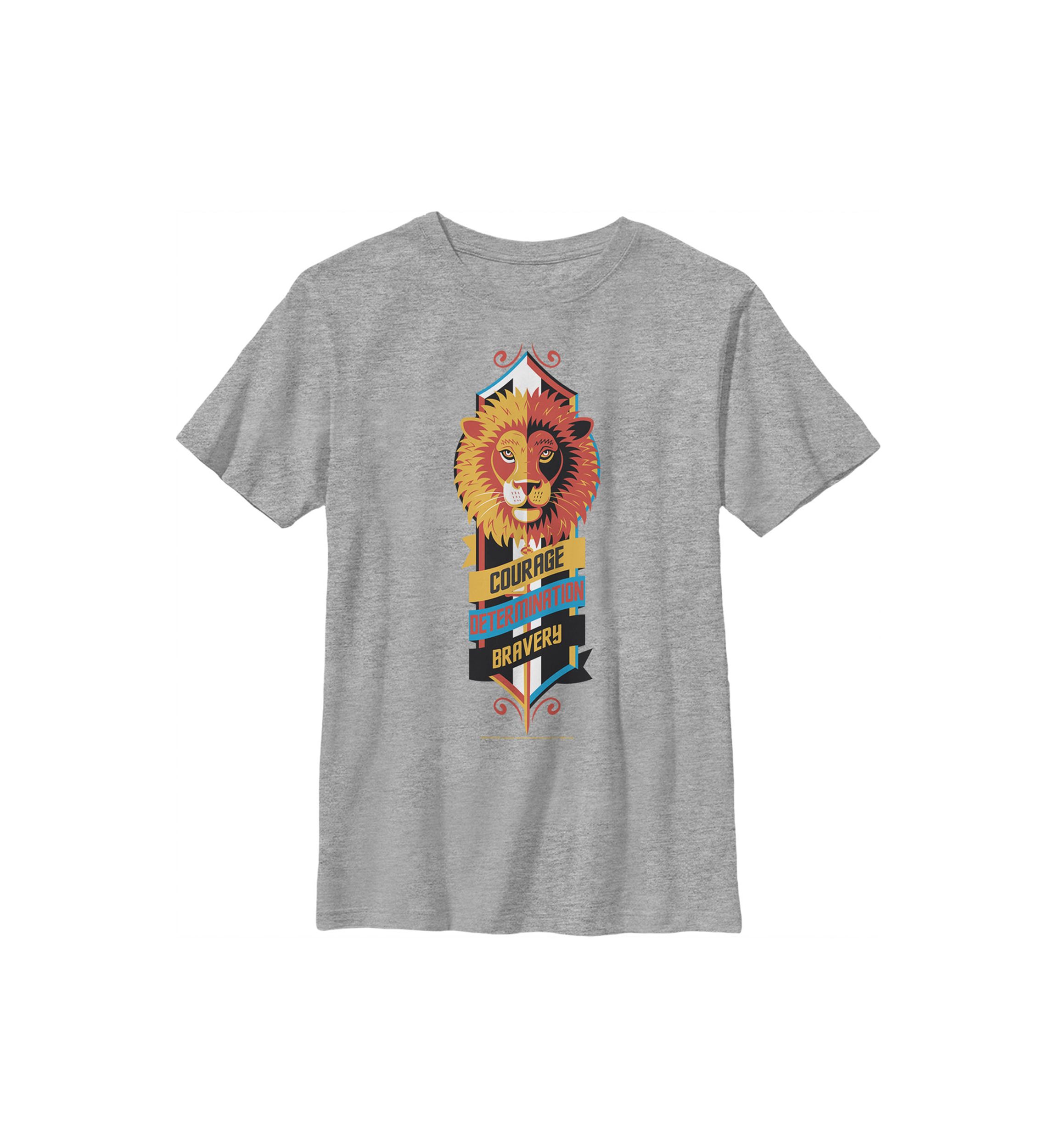 Boys 4-7  Courage Determination Bravery Graphic T-Shirt