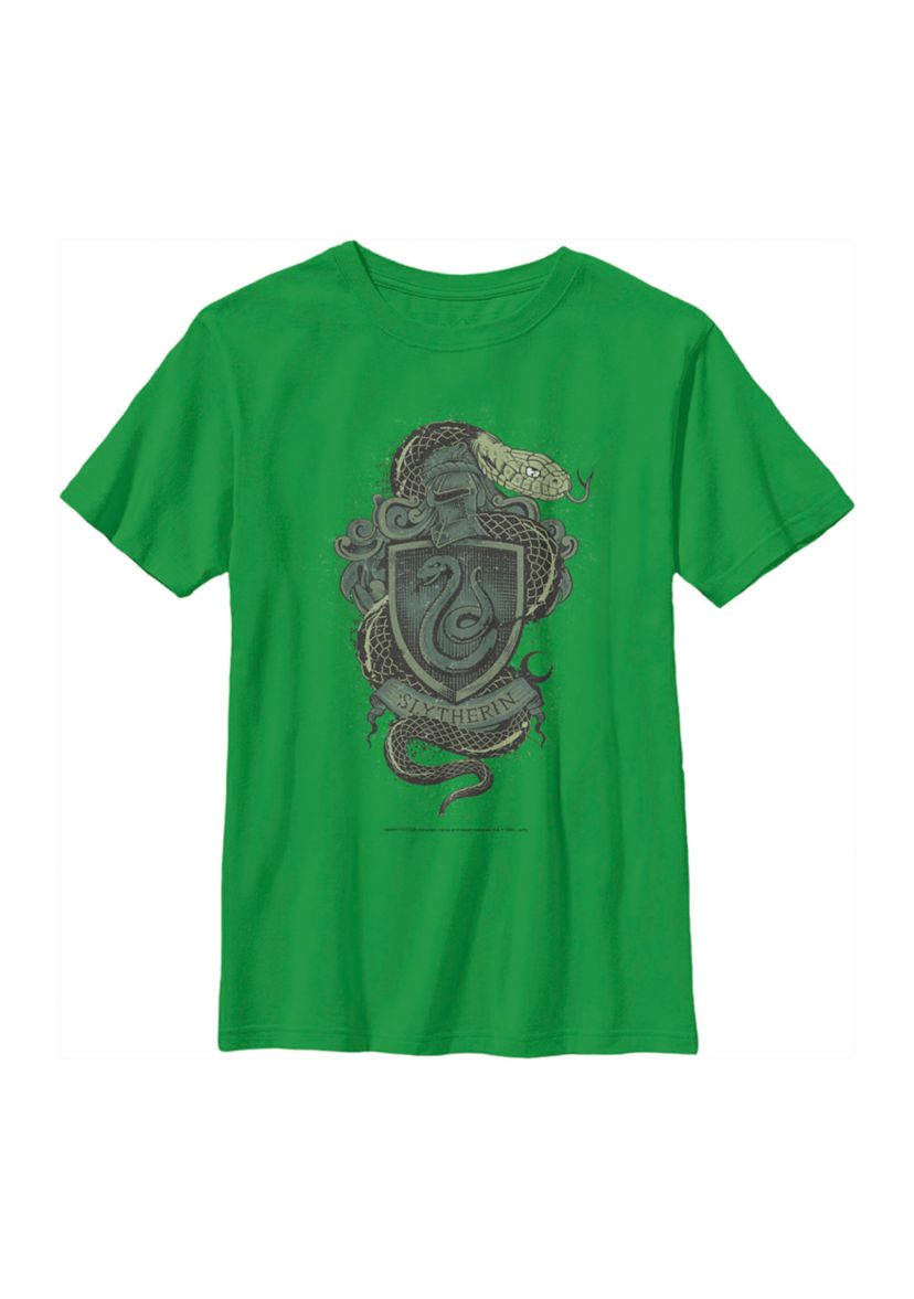 Boys 4-7  Slytherin House Crest Graphic T-Shirt