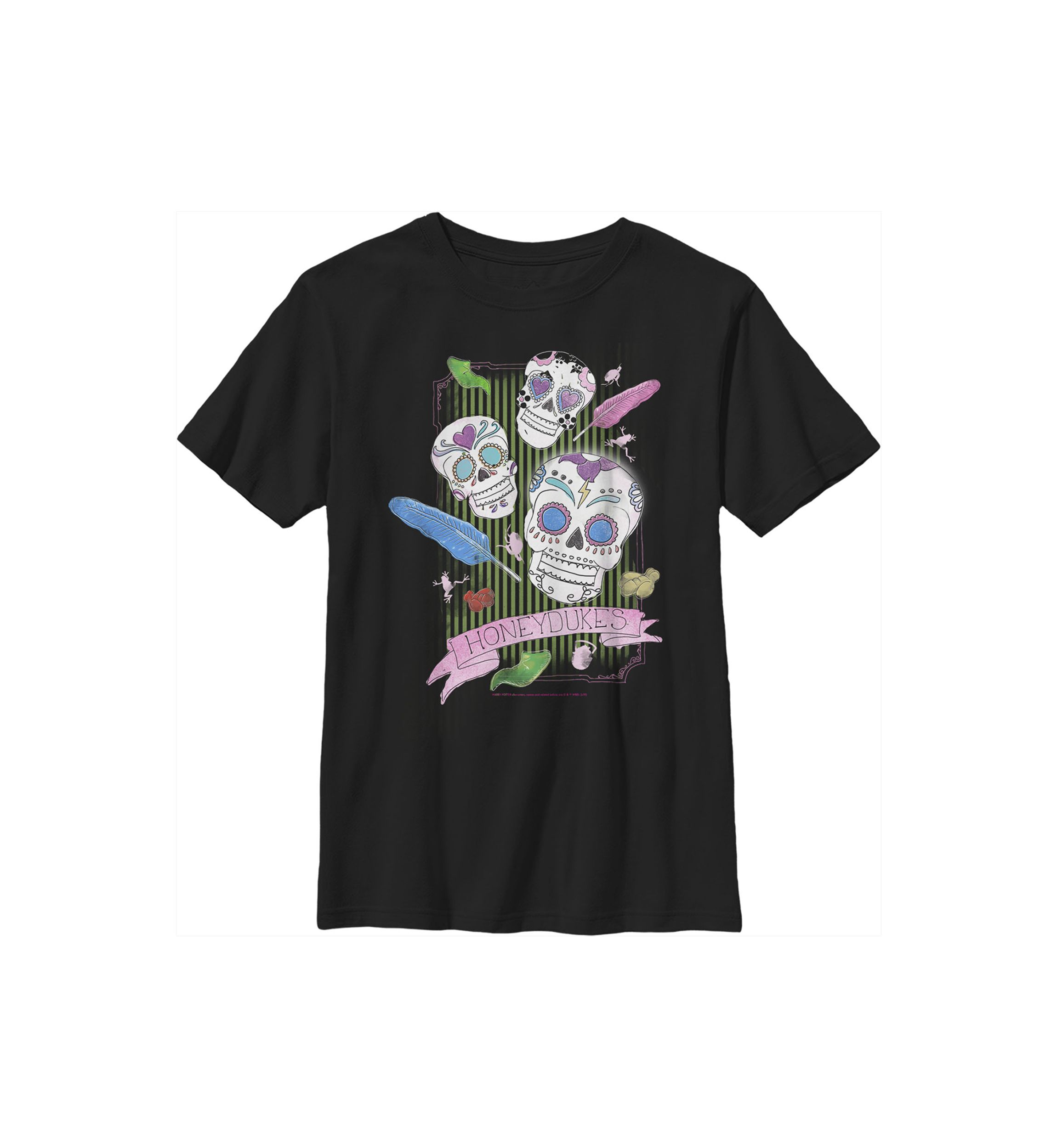 Boys 4-7  Candy Skulls Graphic T-Shirt