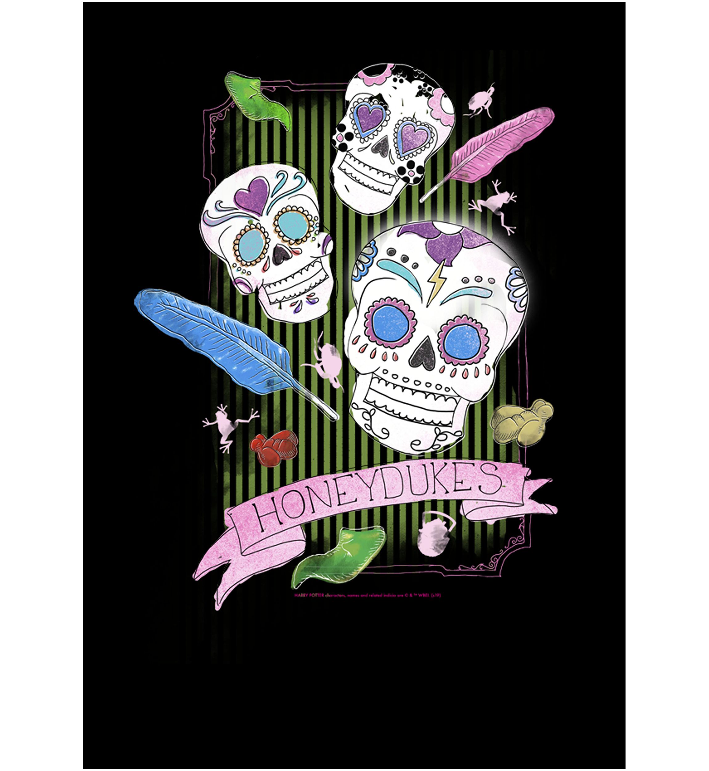 Boys 4-7  Candy Skulls Graphic T-Shirt