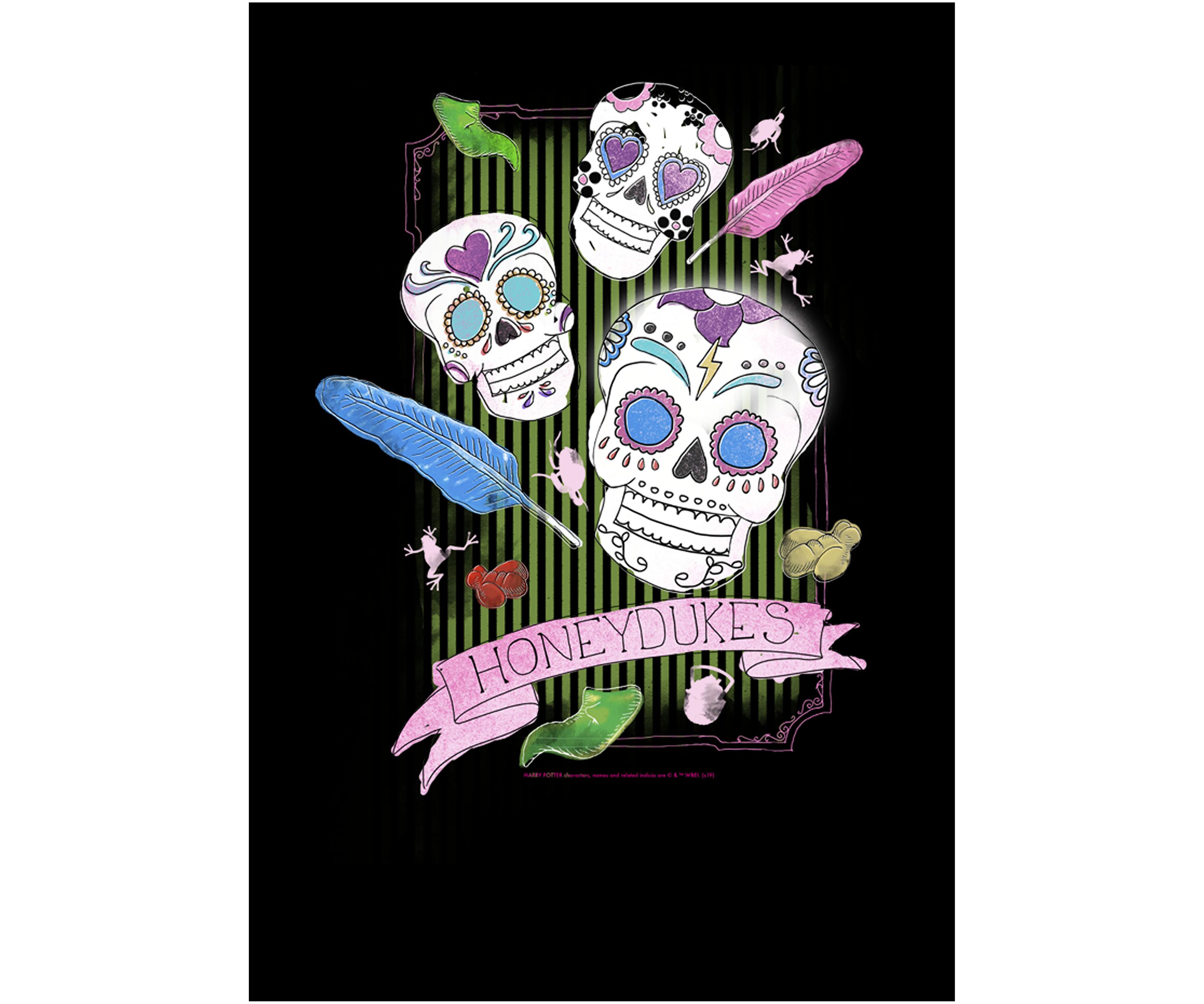 Boys 4-7  Candy Skulls Graphic T-Shirt