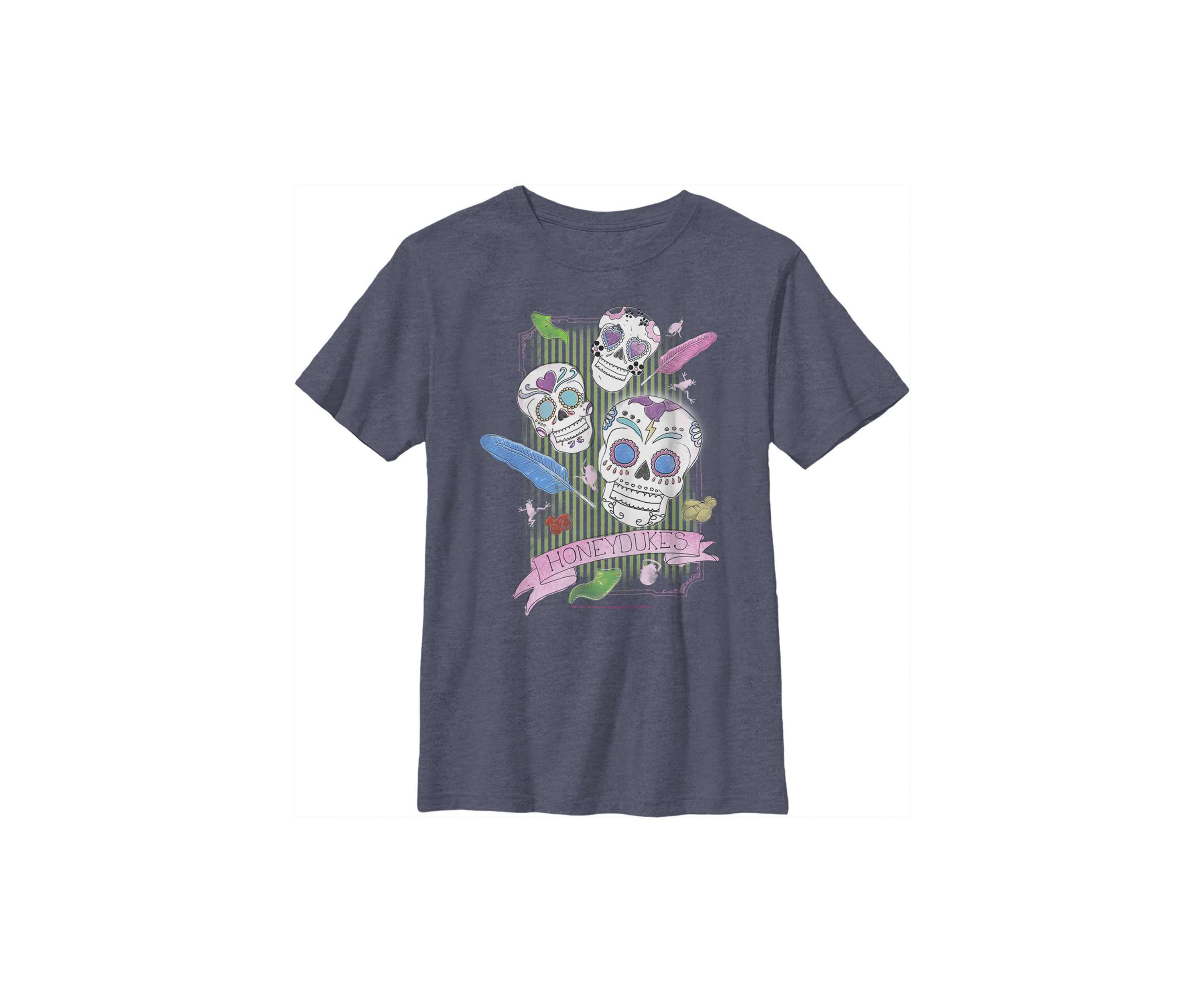 Boys 4-7  Candy Skulls Graphic T-Shirt