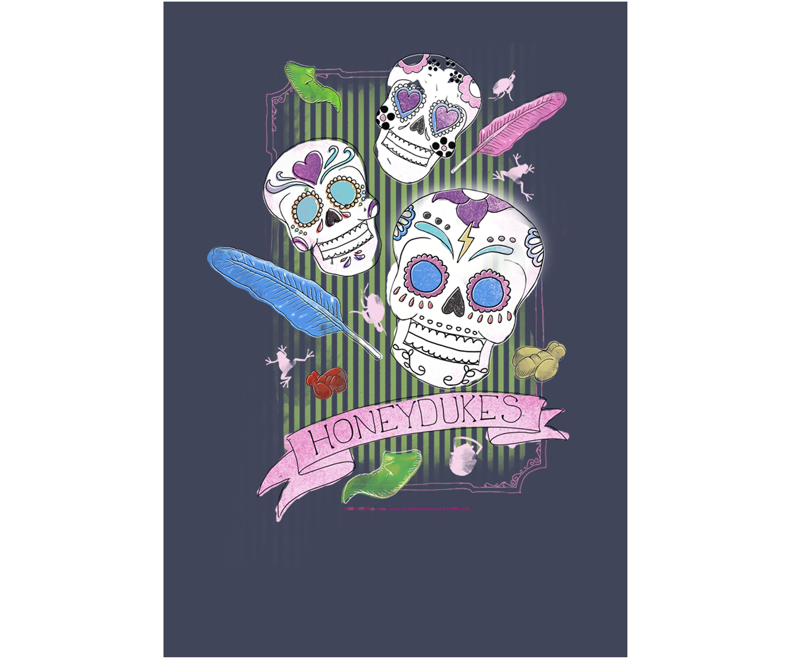 Boys 4-7  Candy Skulls Graphic T-Shirt
