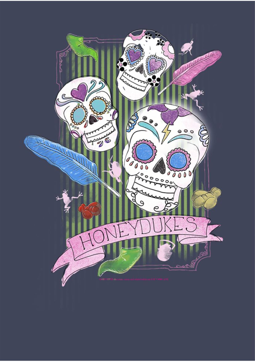 Boys 4-7  Candy Skulls Graphic T-Shirt
