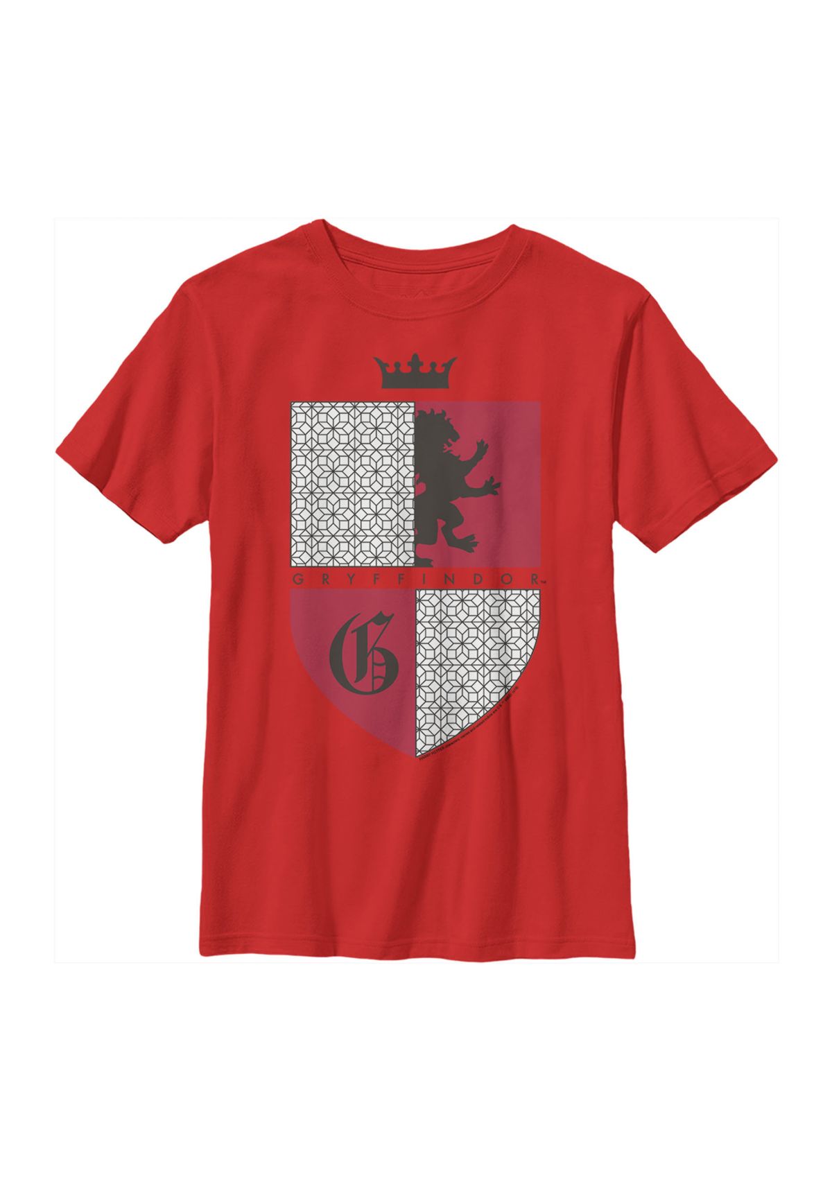 Boys 4-7  Gryffindor Shield Graphic T-Shirt