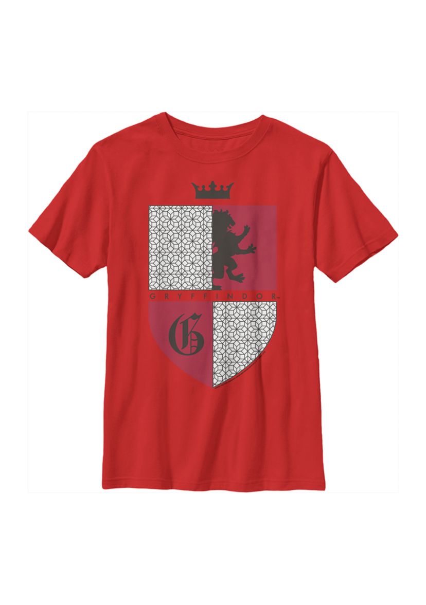 Boys 4-7  Gryffindor Shield Graphic T-Shirt