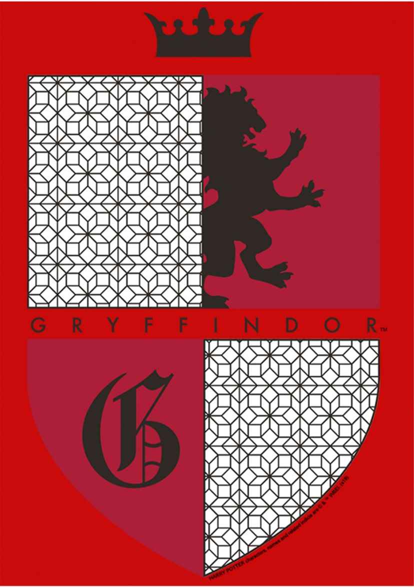 Boys 4-7  Gryffindor Shield Graphic T-Shirt