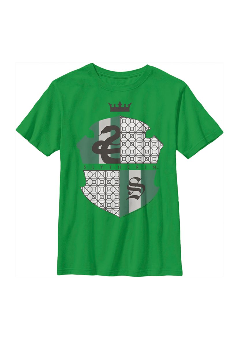 Boys 4-7  Slytherin Shield Graphic T-Shirt