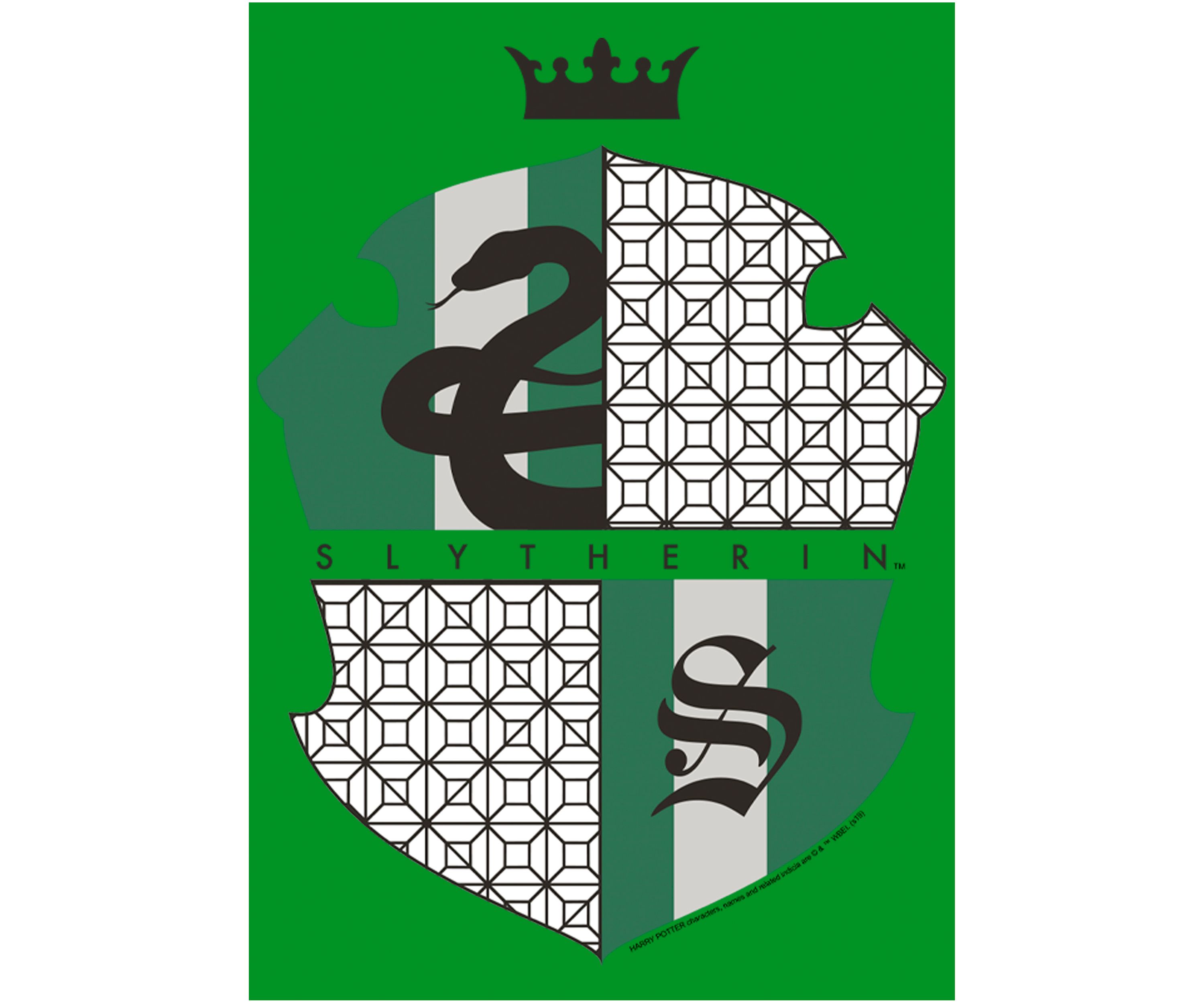 Boys 4-7  Slytherin Shield Graphic T-Shirt