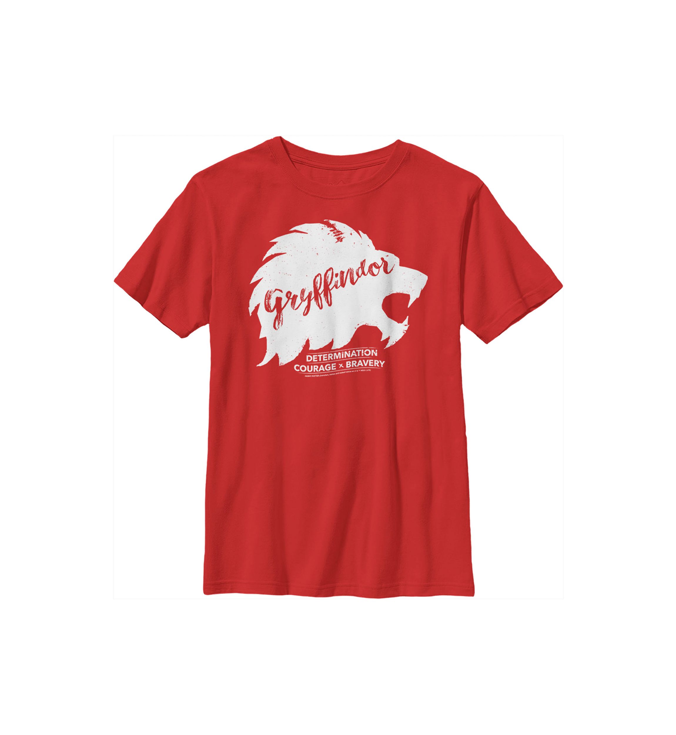 Boys 4-7  Determination Courage Bravery Graphic T-Shirt