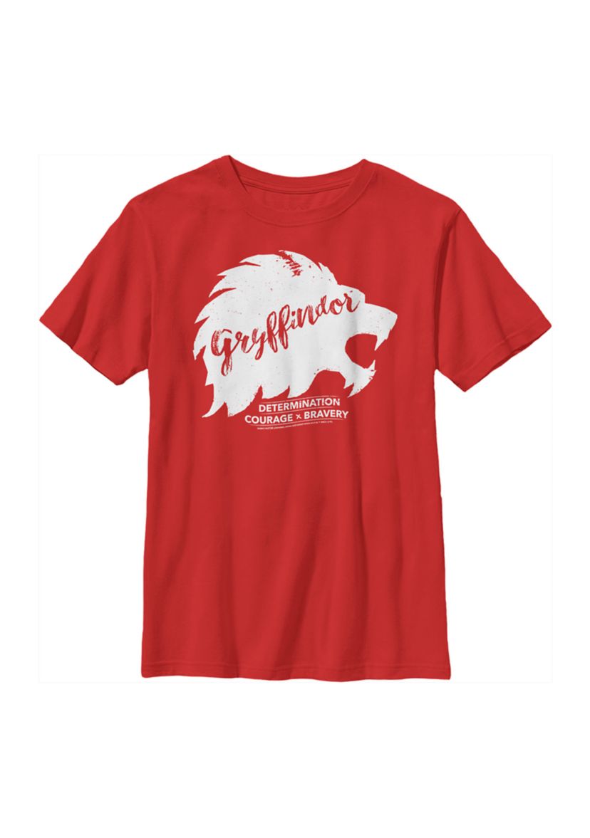 Boys 4-7  Determination Courage Bravery Graphic T-Shirt