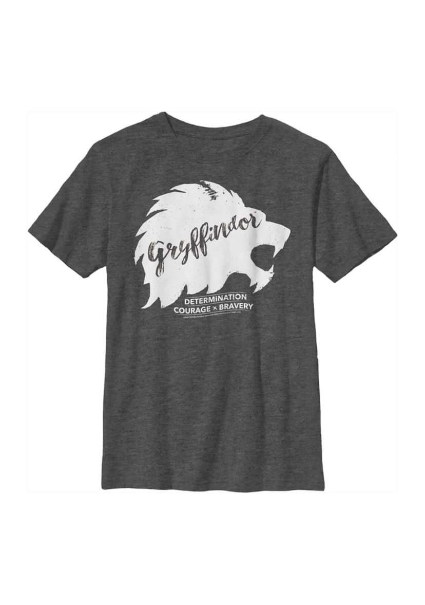 Boys 4-7  Determination Courage Bravery Graphic T-Shirt