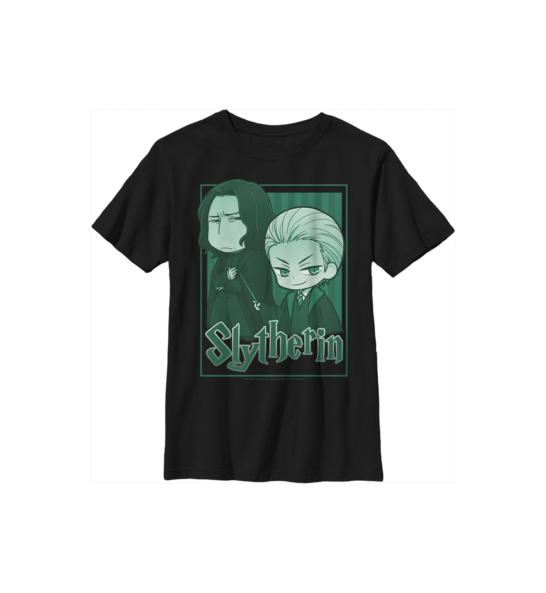 Boys 4-7  Slytherin Chibi Graphic T-Shirt
