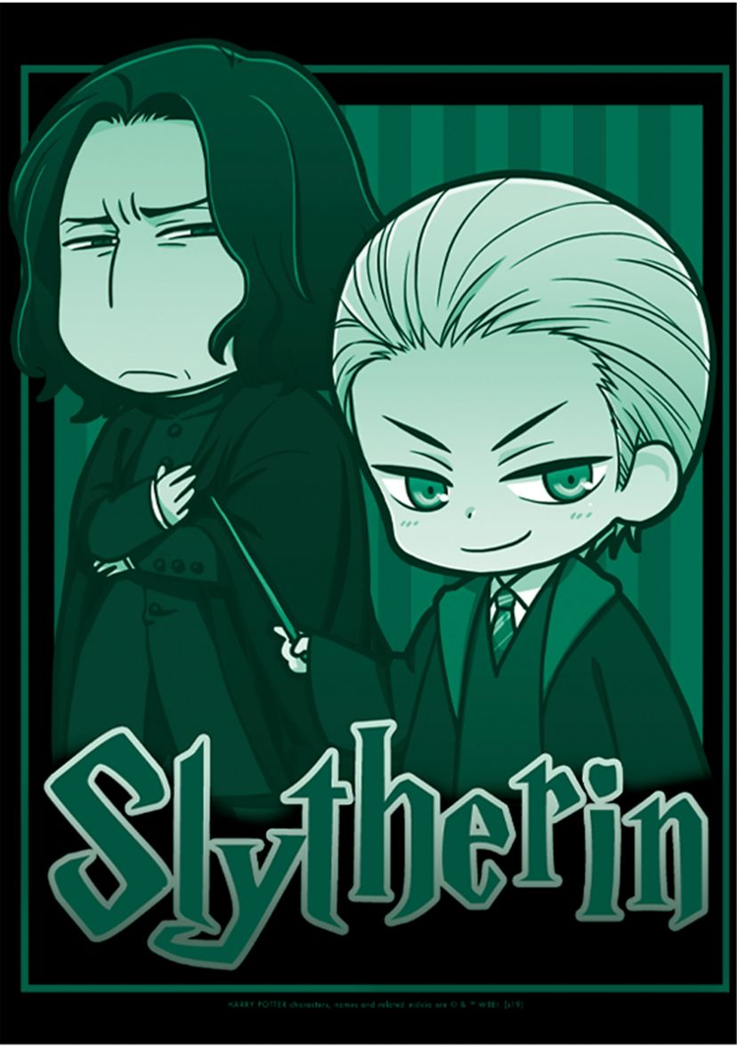 Boys 4-7  Slytherin Chibi Graphic T-Shirt
