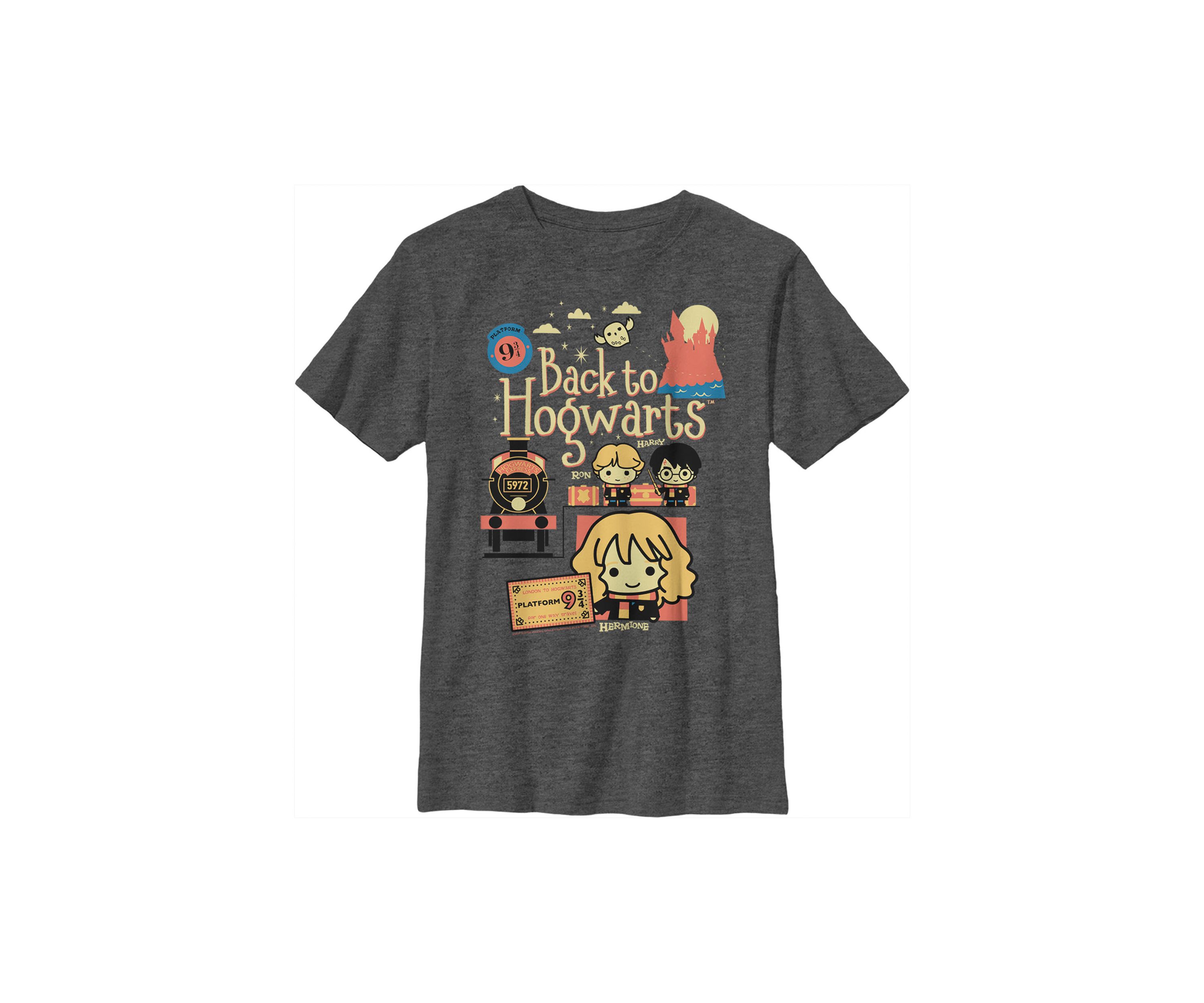 Boys 4-7  Cute Train Graphic T-Shirt