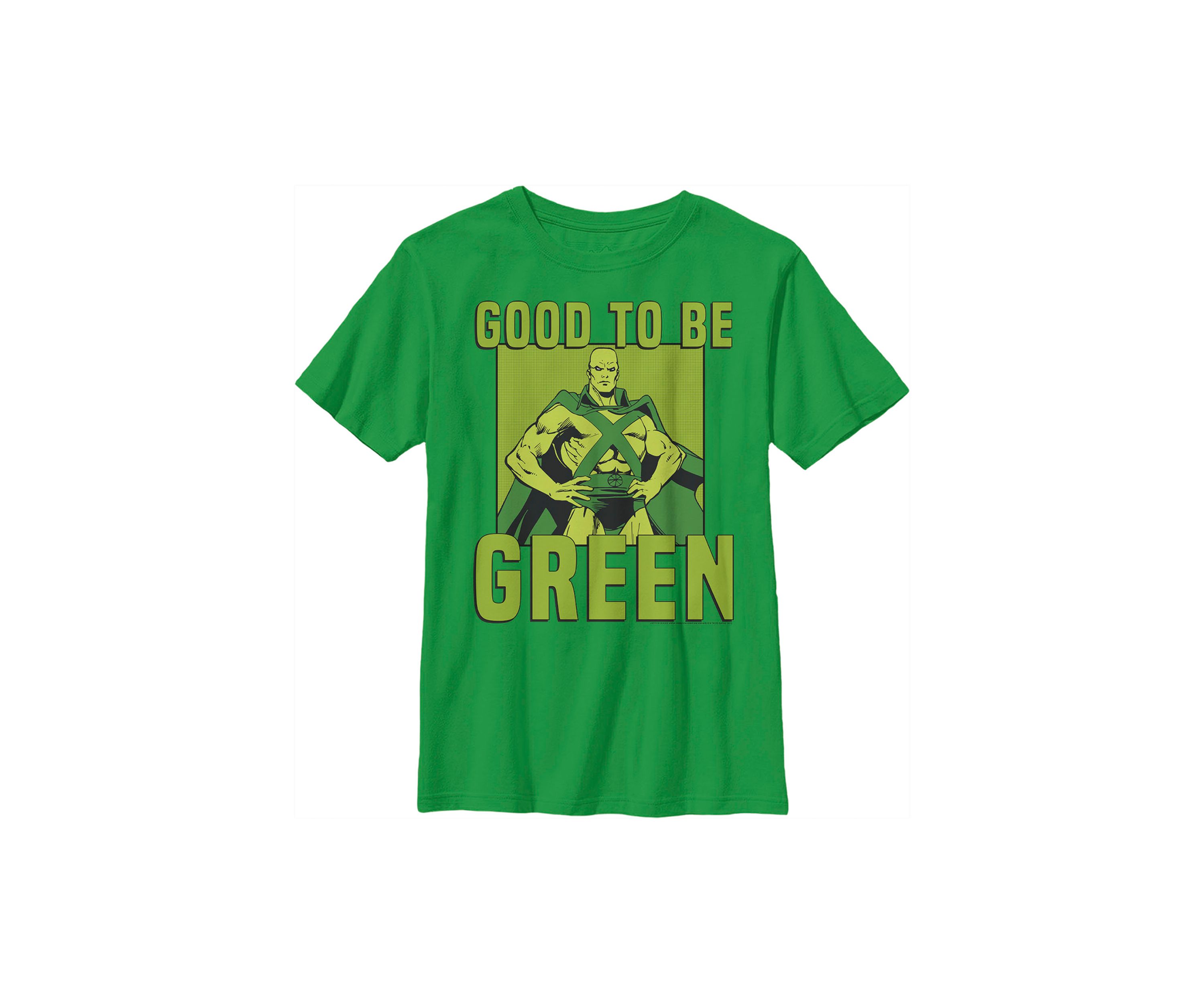 Boys 4-7  Green Martian Graphic T-Shirt