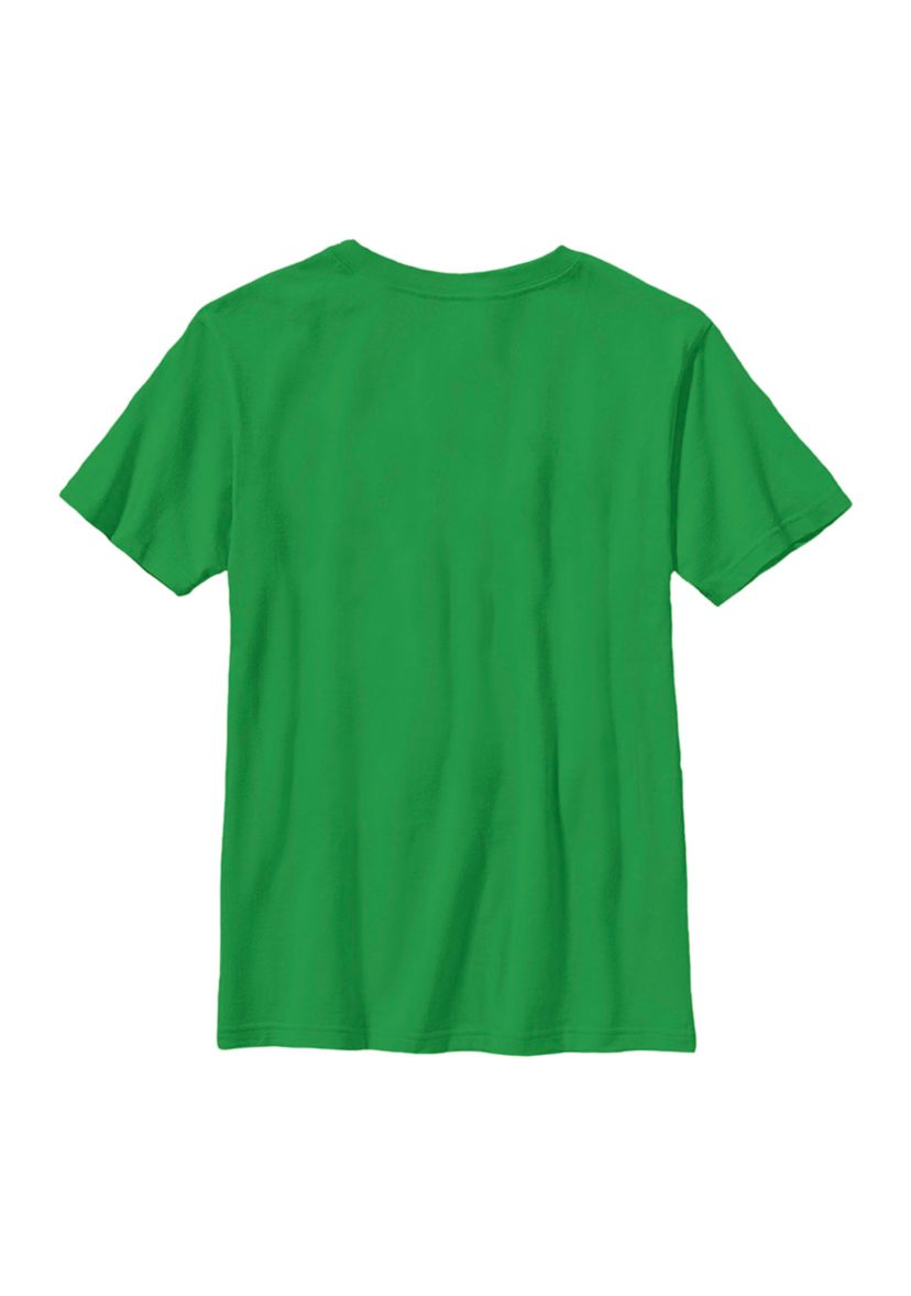 Boys 4-7  Green Martian Graphic T-Shirt