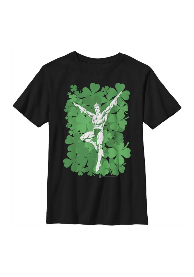 Boys 4-7  Lucky Aquaman Graphic T-Shirt