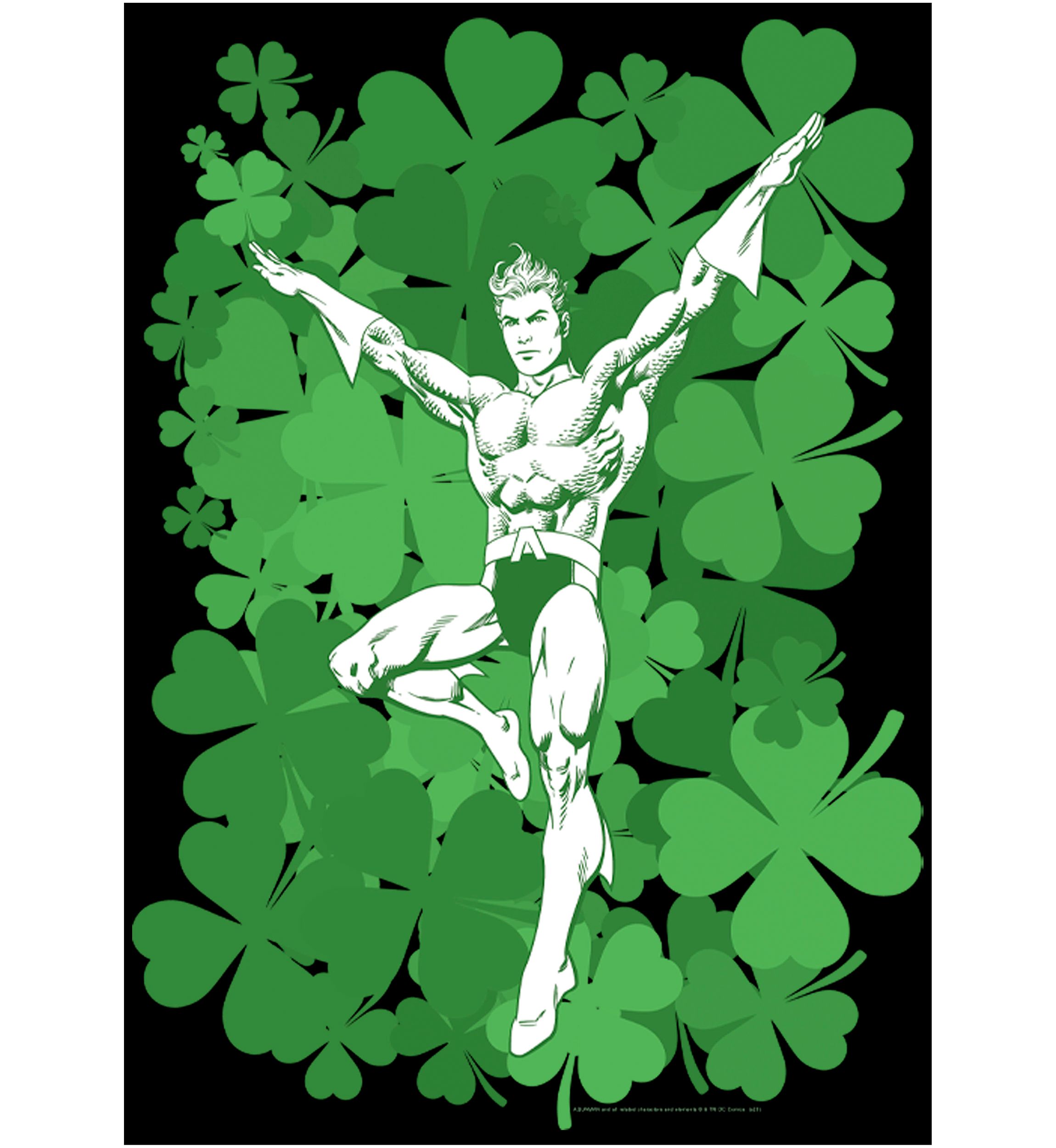 Boys 4-7  Lucky Aquaman Graphic T-Shirt