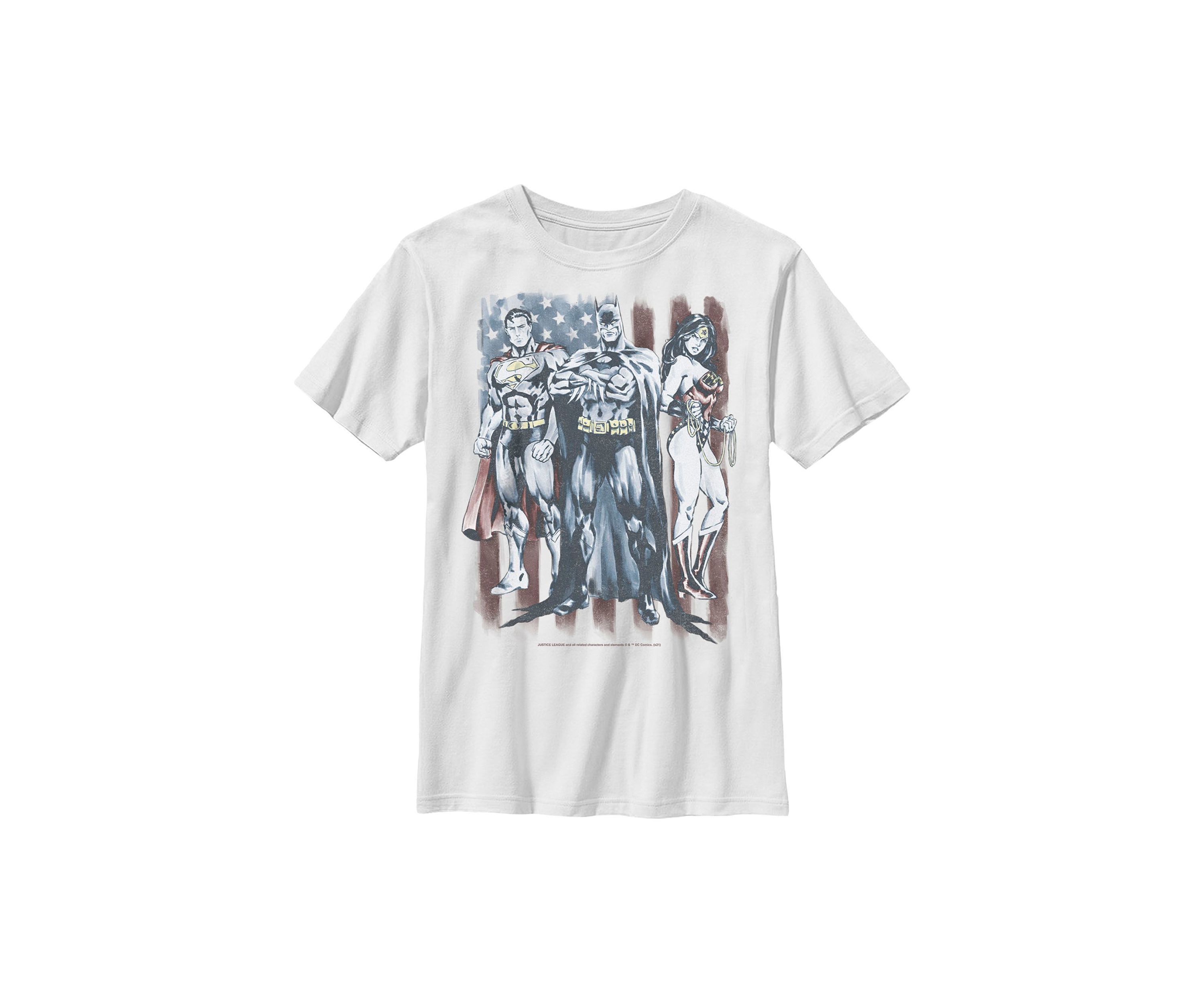 Trinity With Flag Graphic T-Shirt