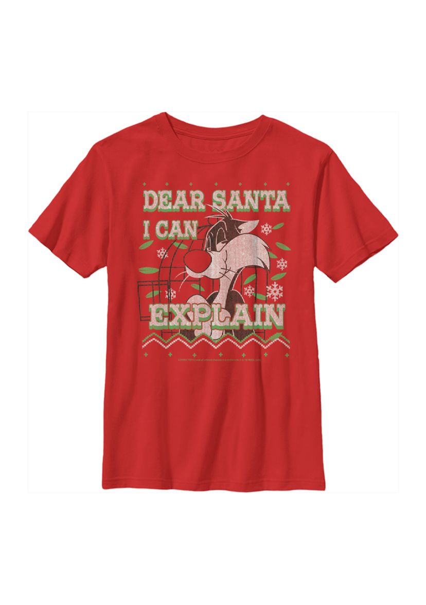 Boys 4-7 Sylvester I Can Explain Graphic Top