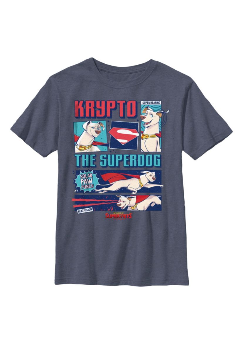 Krypto Comic Graphic T-Shirt