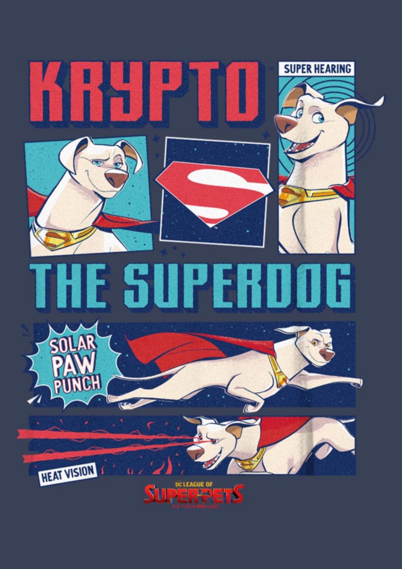 Krypto Comic Graphic T-Shirt