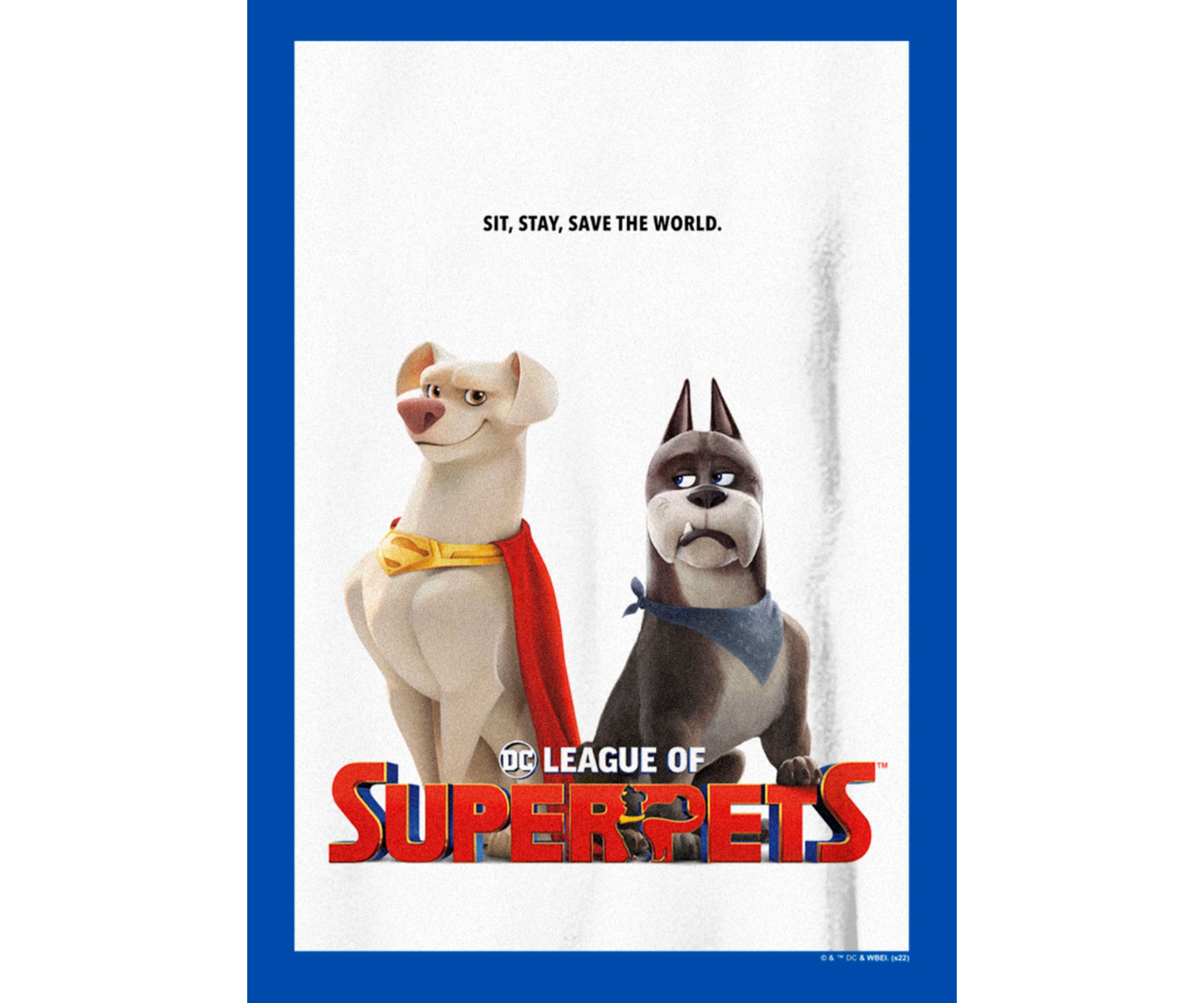 Super Pets Poster Graphic T-Shirt