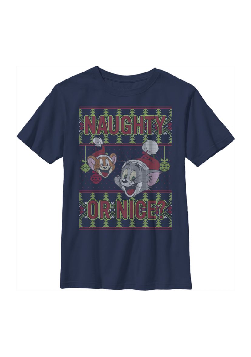 Boys 4-7 Naughty Or Nice T-Shirt