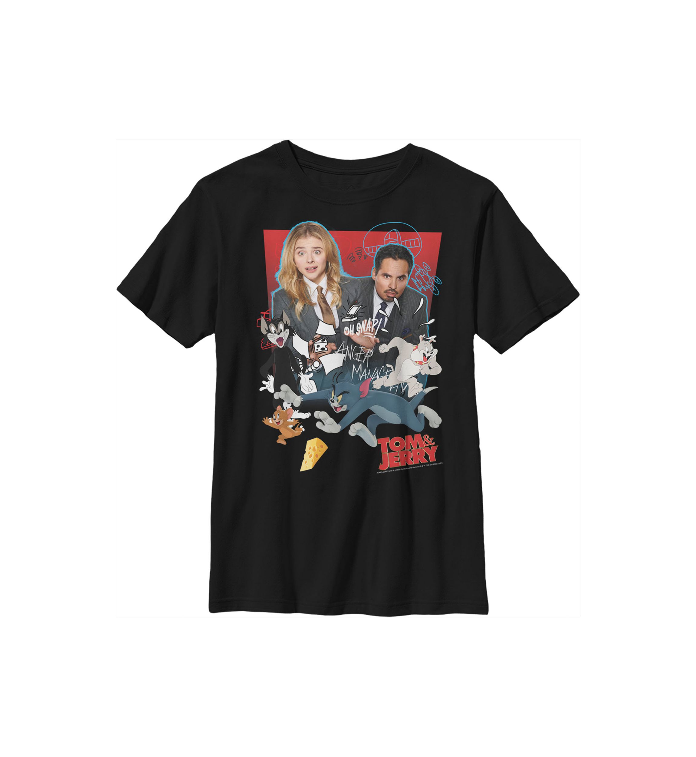 Boys 4-7  The Cast Graphic T-Shirt