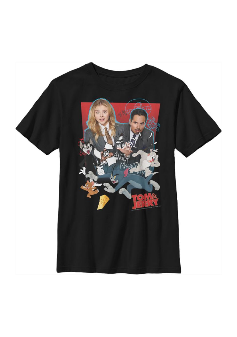 Boys 4-7  The Cast Graphic T-Shirt