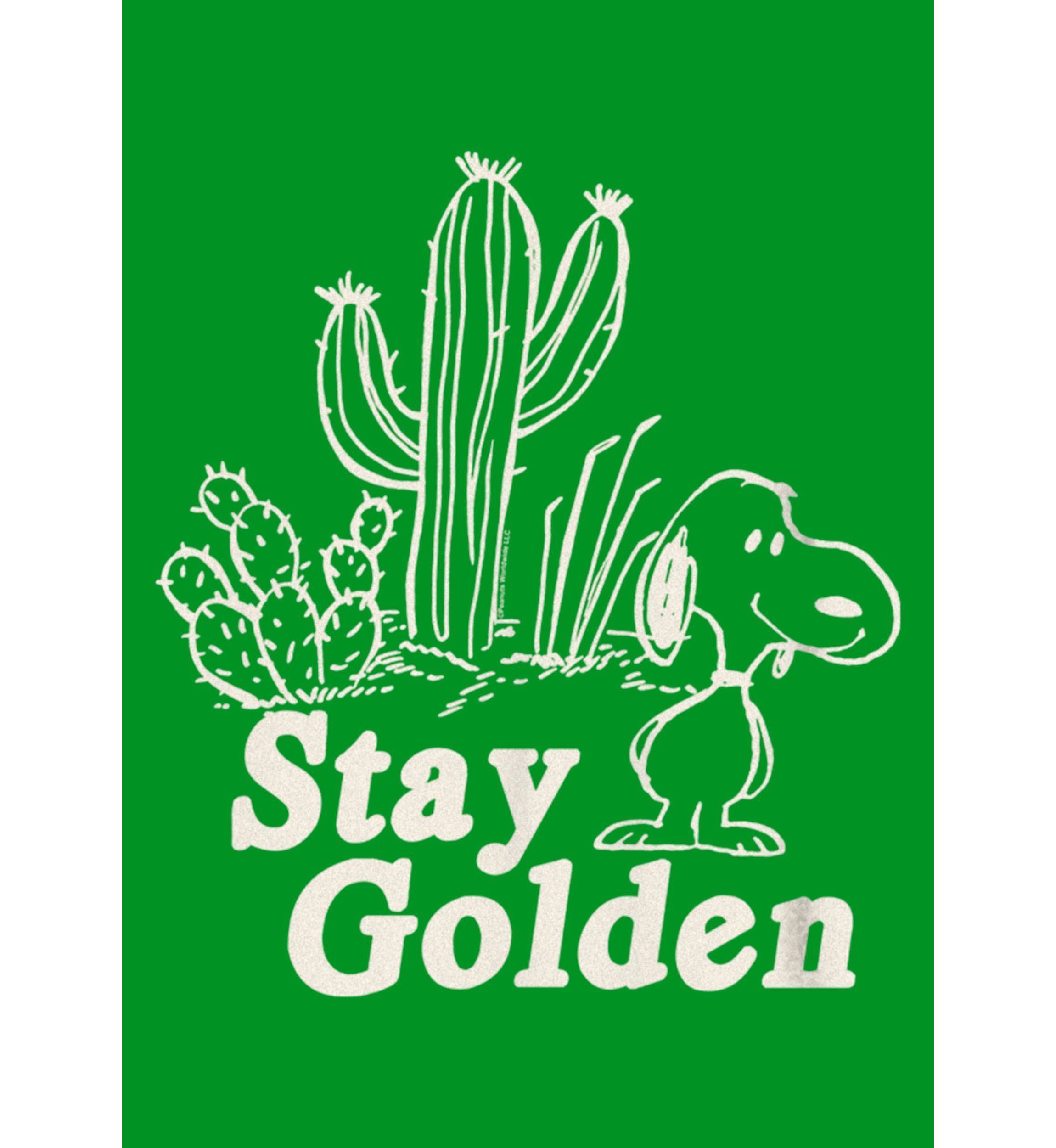 Golden Snoopy Graphic T-Shirt