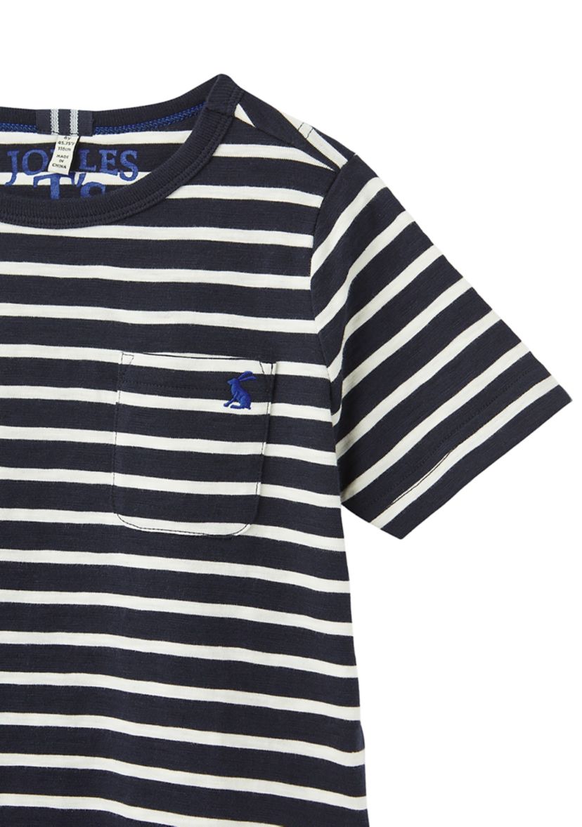Boys 4-7 Short Sleeve Stripe T-Shirt 
