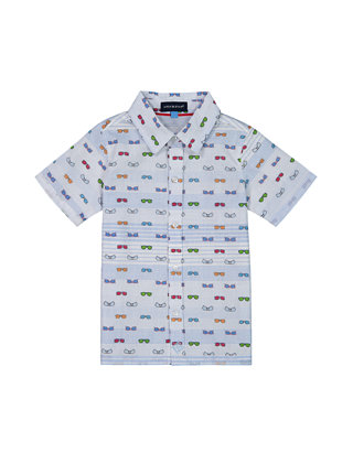 Andy /& Evan Toddler /& Boys Classic Long Sleeve Button Down Shirt