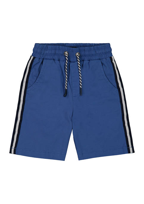 Andy & Evan Toddler Boys Twill Taped Shorts