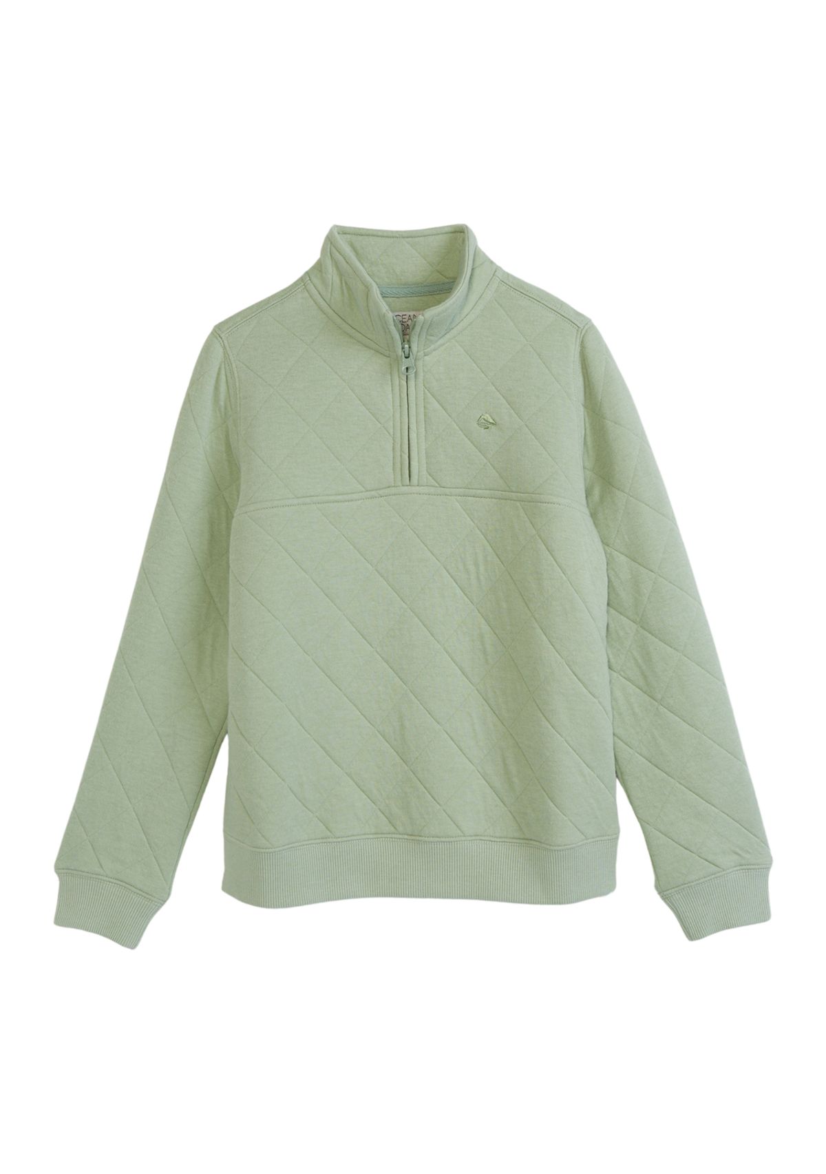 Boys 4-7 Quilted 1/4 Zip Pullover