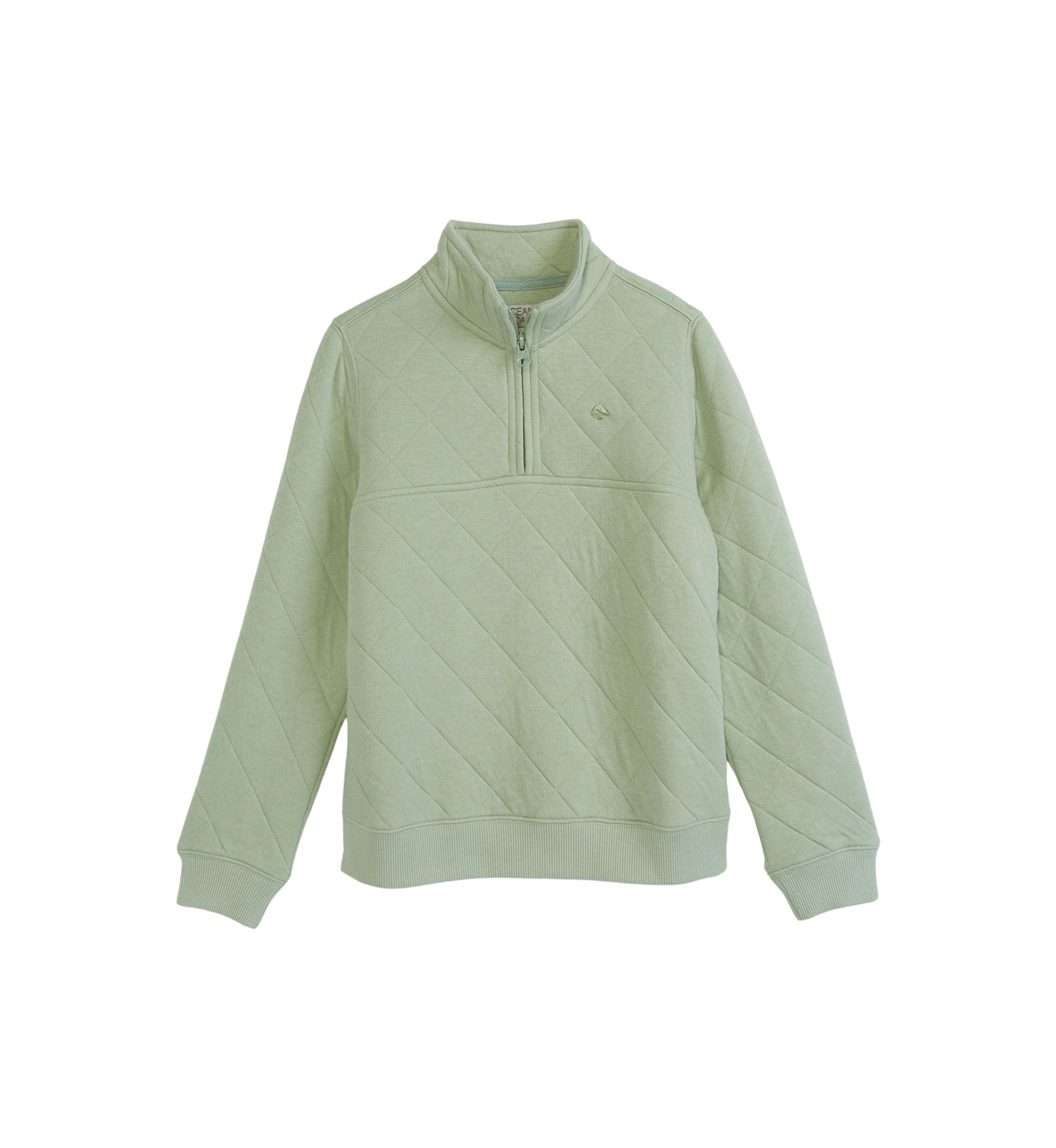 Boys 4-7 Quilted 1/4 Zip Pullover